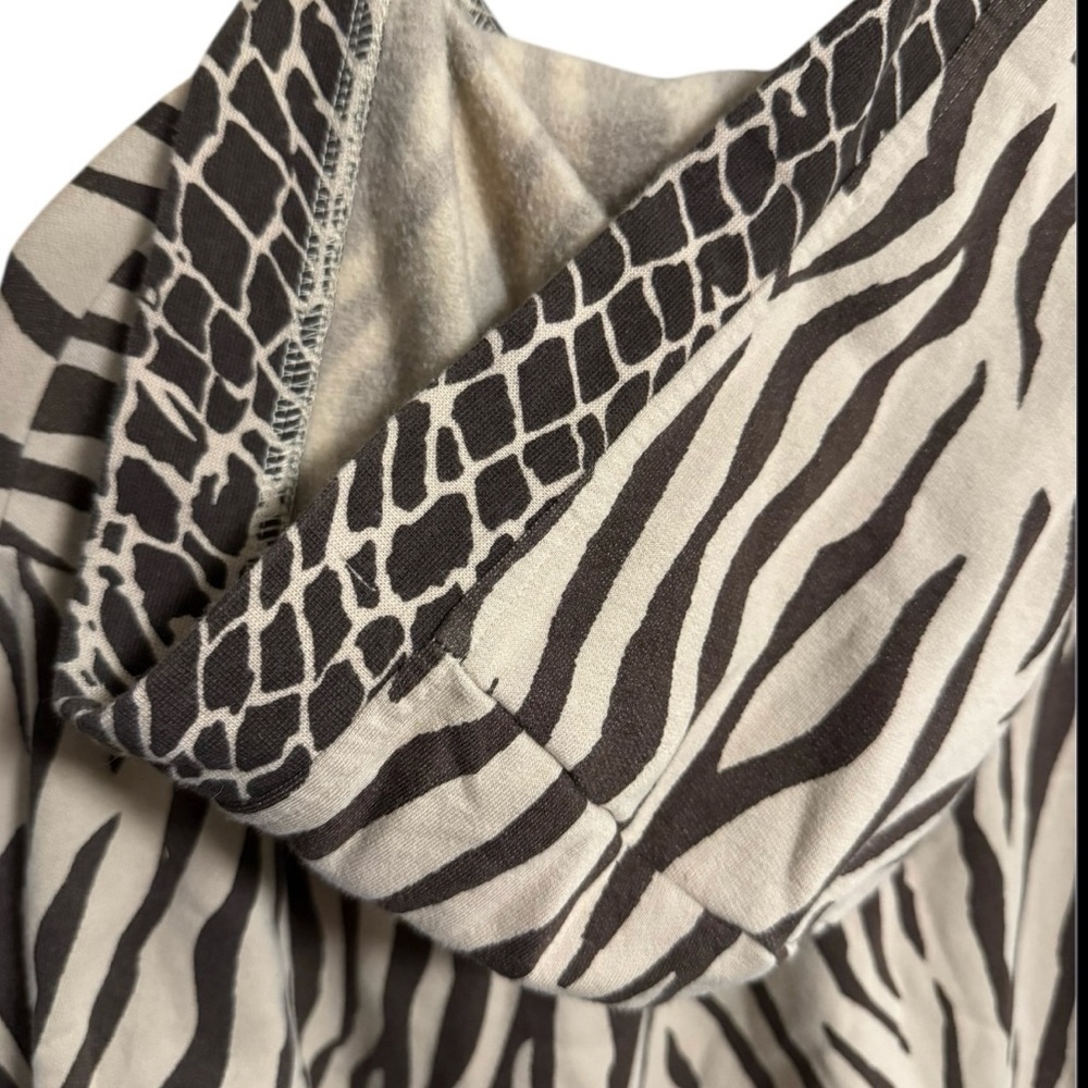 Studio Works Animal Print Zip-Up Jacket - Picture 5 of 5